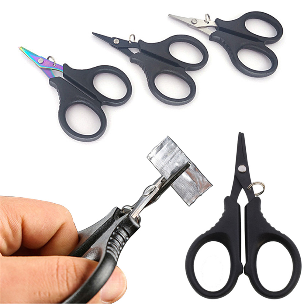 Fishing Lure Accessories - ポータブル多機能釣りはさみステンレス鋼はさみカット Pe 編組ラインルアーオックスフォードバッグ釣りツールアクセサリー