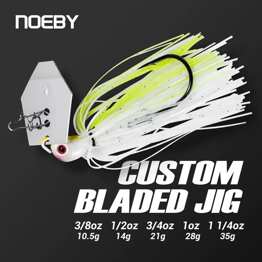 Fishing Lure Buzzbait - ノビー チャターベイト ブレードジグ 10.5-35g バイブレーションワイヤーベイト ニードルスティンガーフック付き