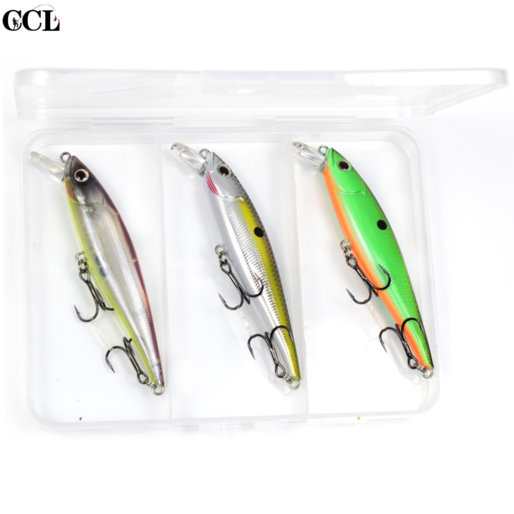 Fishing Lure Jerkbait - CCLTBA 3 ピース/ロット Customzied 釣りルアー餌所有者フックジャークベイト 9.5