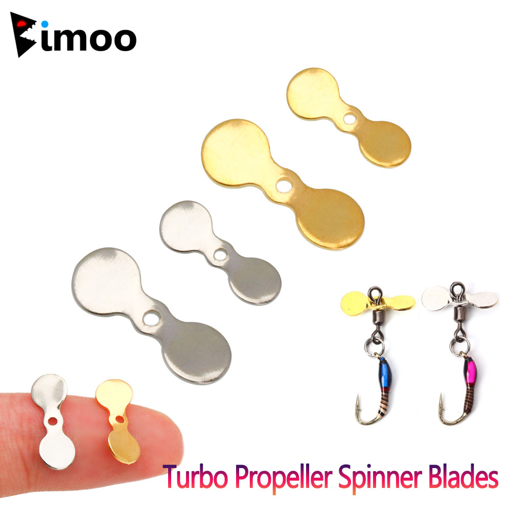 Fishing Lure Blade Bait - Bimoo 20 個 S L ターボプロペラスピナーブレードポッパースパンコールスピナーベイト