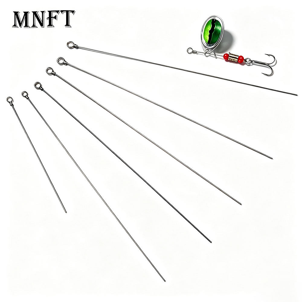 Fishing Lure Spinnerbait - 90個入りスピナーベイトシャフトワイヤー DIYスピナールアー製作用品 スピナーベイトワイヤーアーム バス・トラウト・淡水・海水釣り用