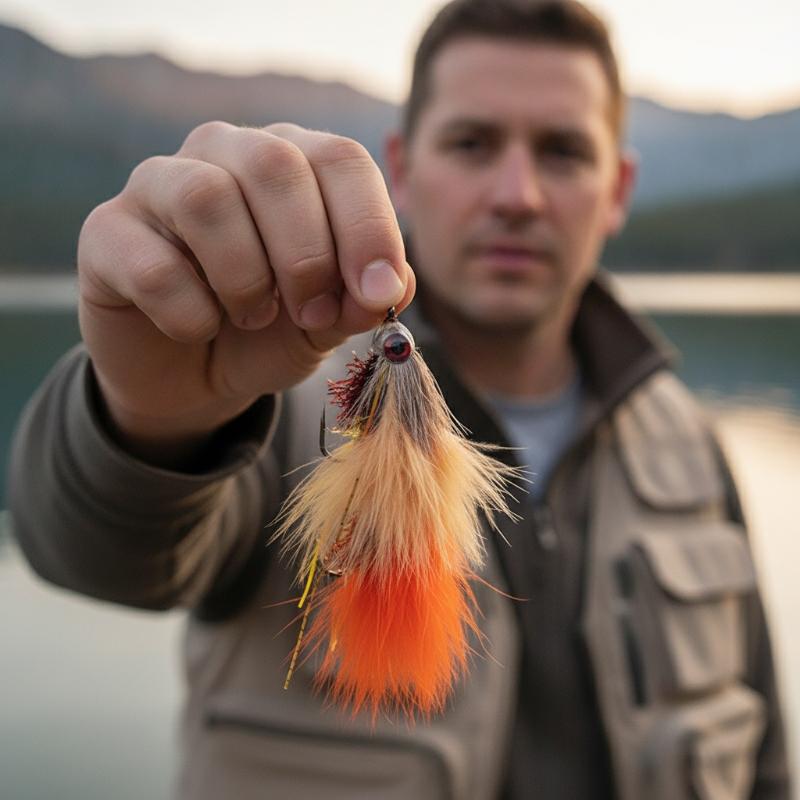 淡水・海水用大型魚釣り用具 1個入り 鹿毛スパインストリーマ - Fishing Lure Spinnerbait のレビューと価格