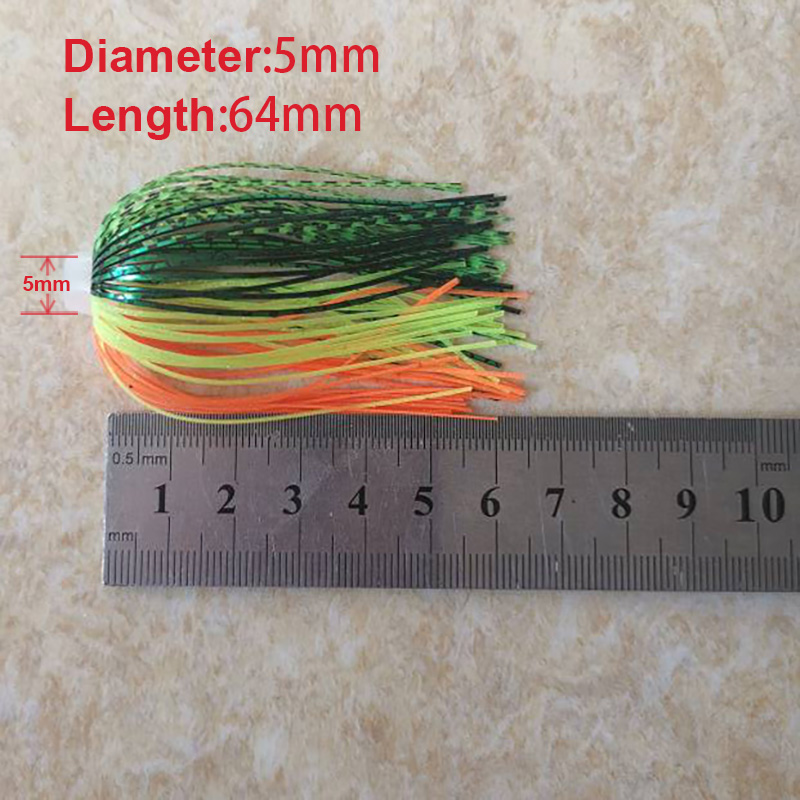 5 ピース/ロット 88 ストランド 64 ミリメートルシリ - Fishing Lure Spinnerbait のレビューと価格
