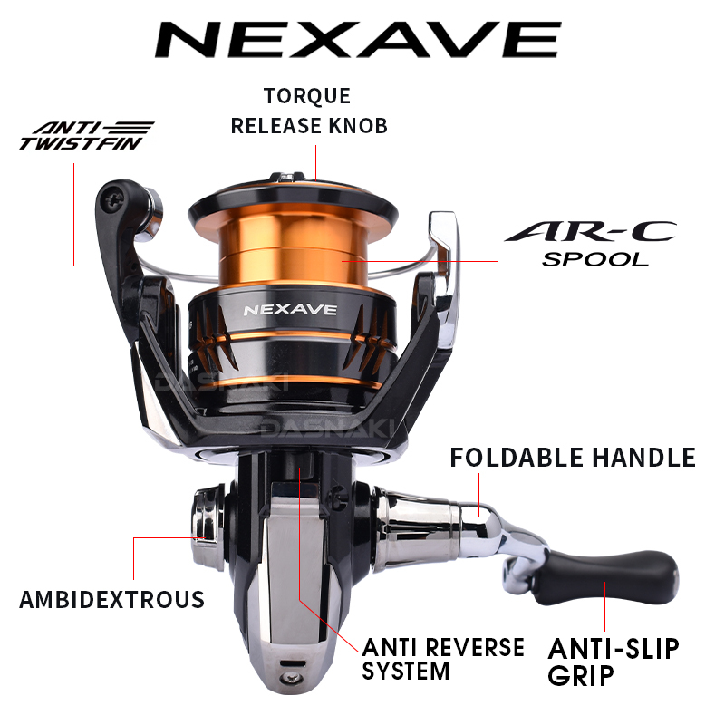 シマノ 2026 NEXAVE スピニングリール 超軽量釣り - Daiwa Reel Fuego のレビューと価格
