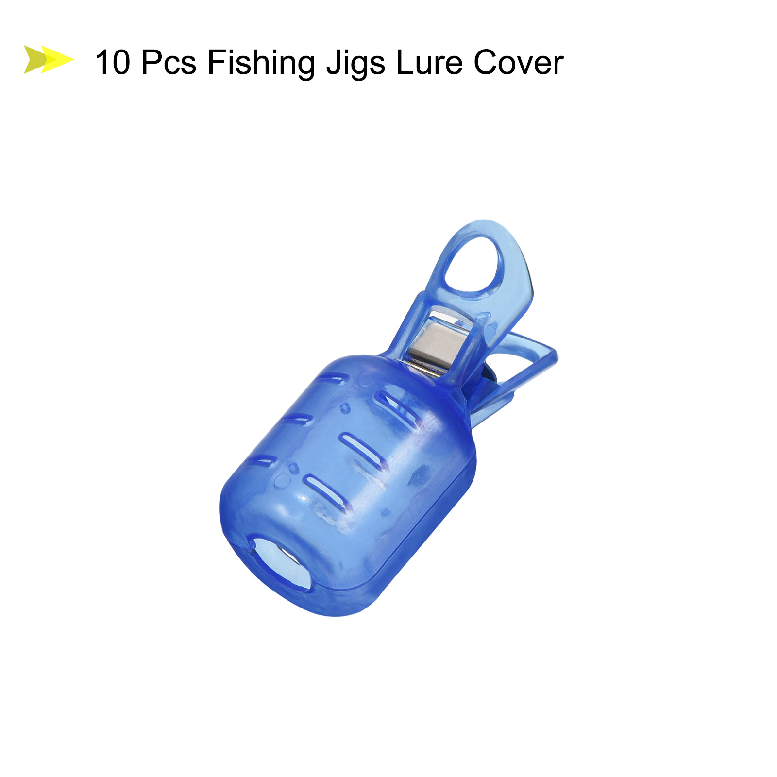 10 個小型イカジグフックプロテクターケース釣りフックカバー - Fishing Lure Box のレビューと価格