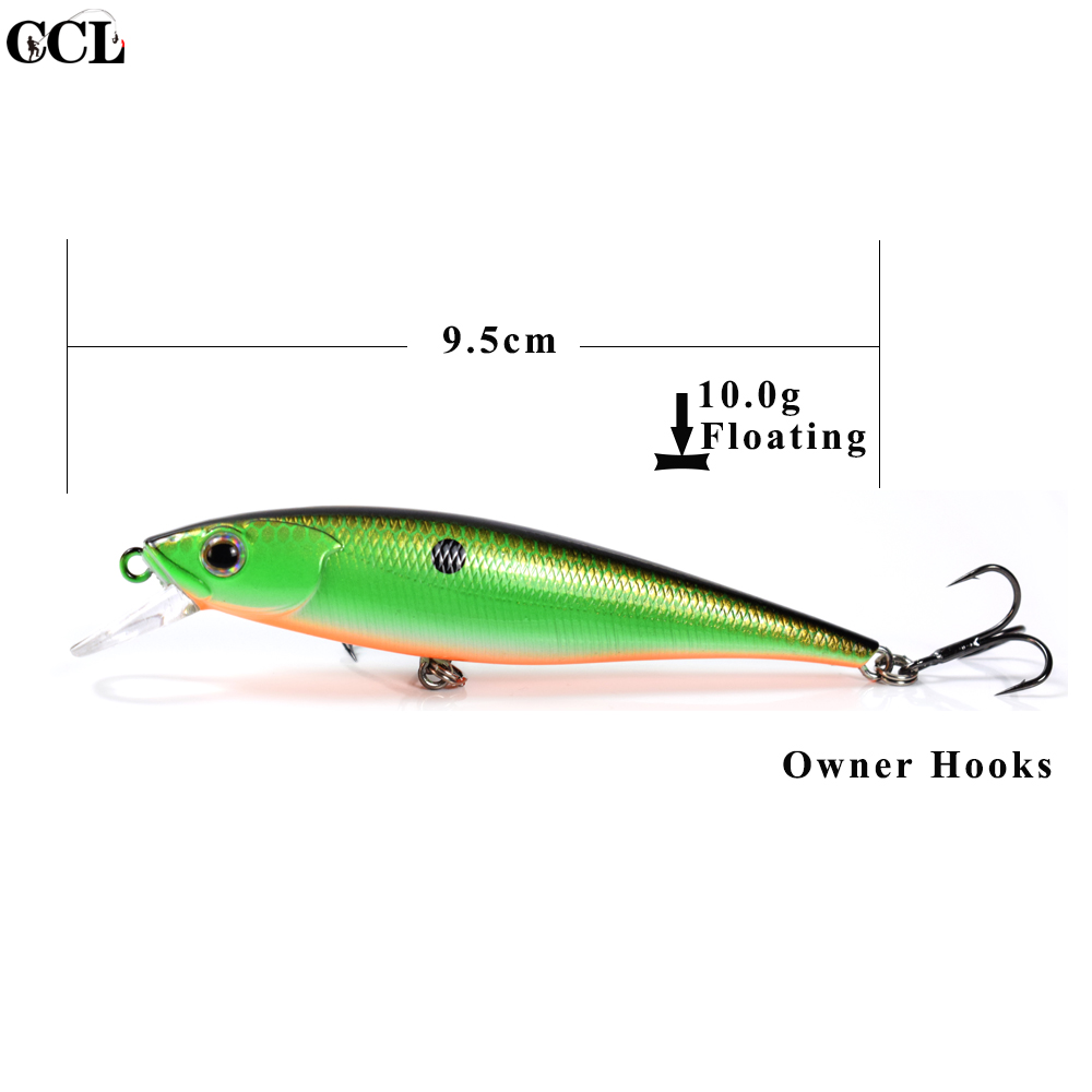 CCLTBA 3 ピース/ロット Customzied 釣り - Fishing Lure Jerkbait のレビューと価格