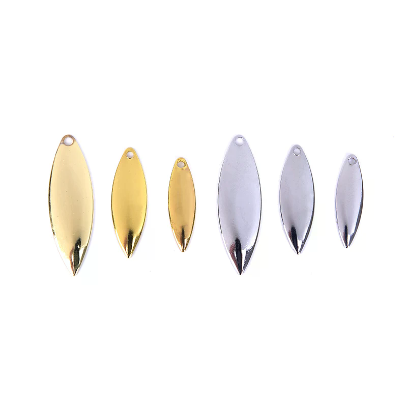 50個入り ウィロースピナーブレード スムース仕上げ DIY - Fishing Lure Blade Bait のレビューと価格