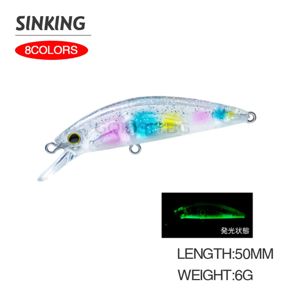 5 センチメートル 6 グラム釣りルアーハードコア LG ヘ - Fishing Lure Jerkbait のレビューと価格