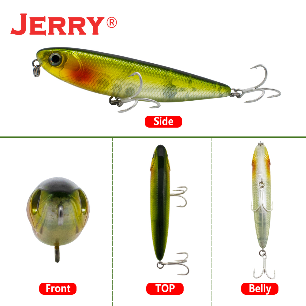 ジェリー Kuchao トップウォーターペンシルロック釣りル - Fishing Lure Topwater のレビューと価格