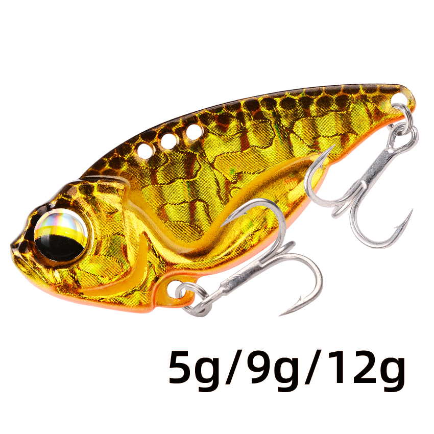 VIB スプーン釣りルアー 5 グラム 9 グラム 12 グ - Fishing Lure Spinnerbait のレビューと価格