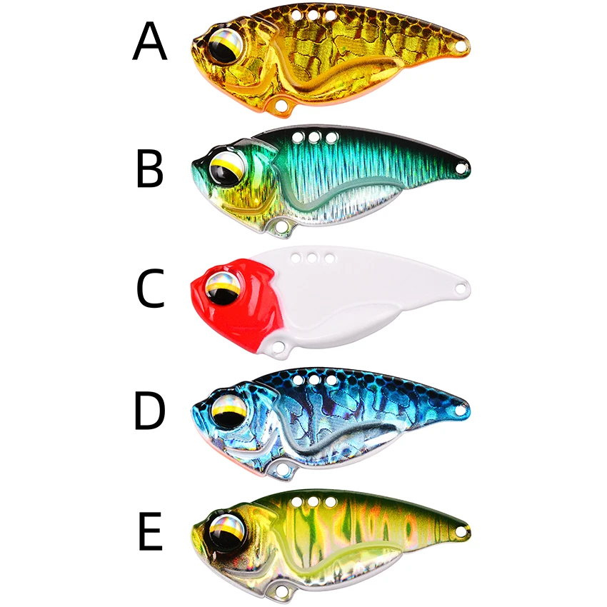 VIB スプーン釣りルアー 5 グラム 9 グラム 12 グ - Fishing Lure Spinnerbait のレビューと価格
